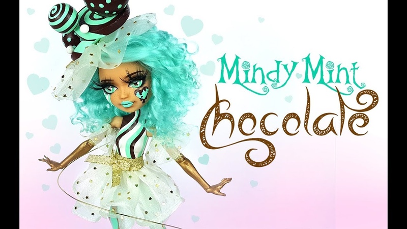 Doll Repaint MINDY MINT CHOCOLATE Christmas Holiday Doll Ever After High