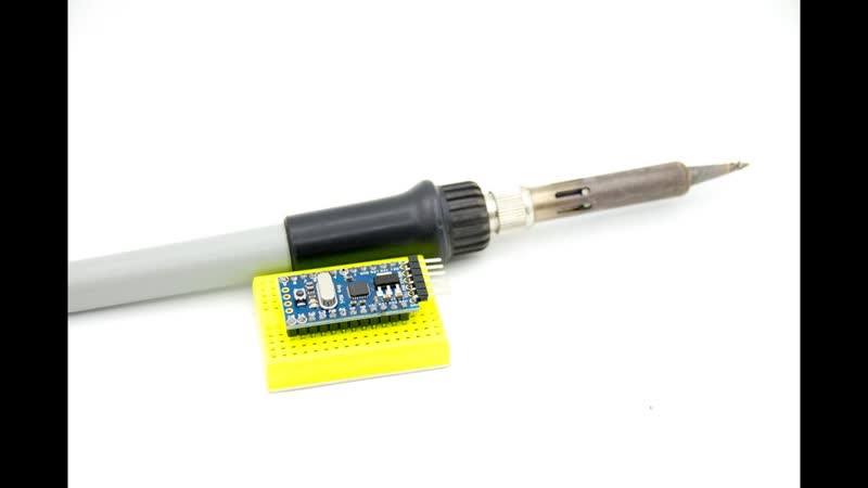 Как припаять ножки к Arduino pro mini ровно и