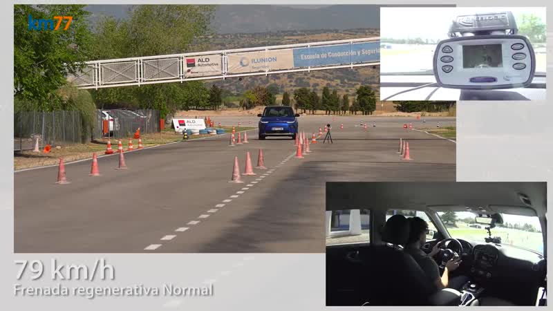 KIA e SOUL 2019 Maniobra de esquiva (moose test) y