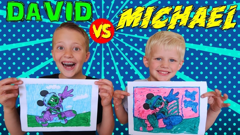 3 Marker Challenge with my Brother