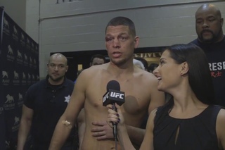 UFC 196: Nate Diaz Backstage Interview