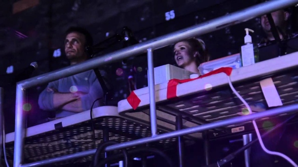 Britney Sees Femme Fatale Tour Stage for First
