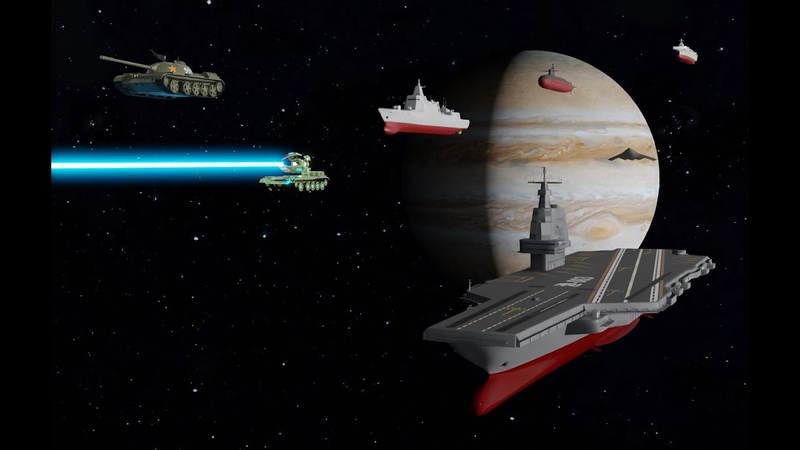 003 aircraft carrier and Type 59 tank participate in Star