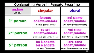 Using Passato Prossimo with the Verb: Essere