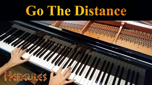 Disneys Hercules, Go the Distance, Alan Menken ( Advanced Piano
