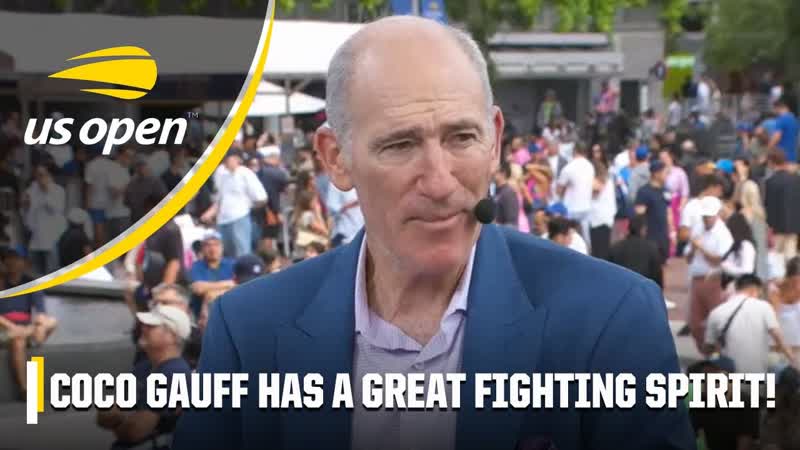 Coco Gauffs RESILIENCE fueled her to an emotional victory Brad Gilbert, 2023 US