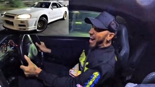 Lewis & R34 in Tokyo Expressway