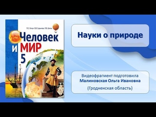 Введение. Мир вокруг нас. Тема 2. Науки о природе