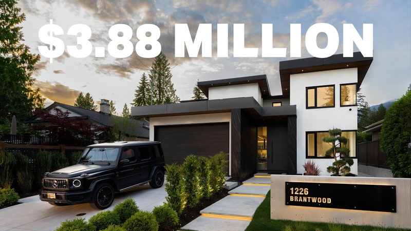 A tour of this contemporary brand new 2020 luxury home,