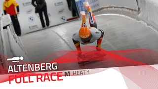Altenberg #1 | BMW IBSF World Cup 2021/2022 - Men’s Skeleton Heat 1 | IBSF Official