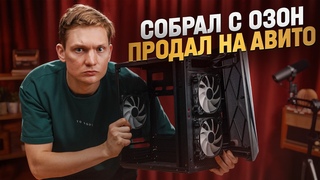 Собрал ПК на ОЗОН, чтобы продать на АВИТО дороже! Сколько заработал на перепродаже компьютеров?