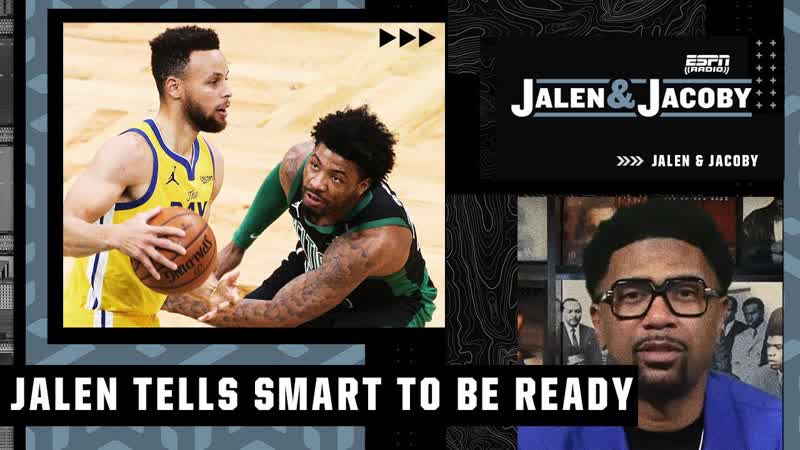 Jalen Rose says Marcus Smart better step up be ready to guard Steph Curry, Jalen