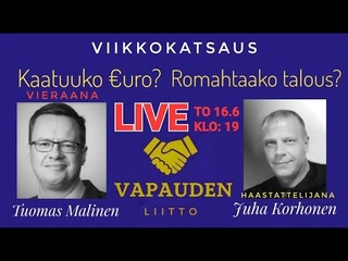 Talouden syksykierre - Onko mitn tehtviss Tuomas Malinen