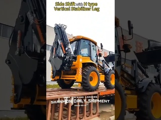 SHANMON 388H Backhoe Loaders Daily Shipment #backhoeloader#backhoe #shanmon #construction #digger