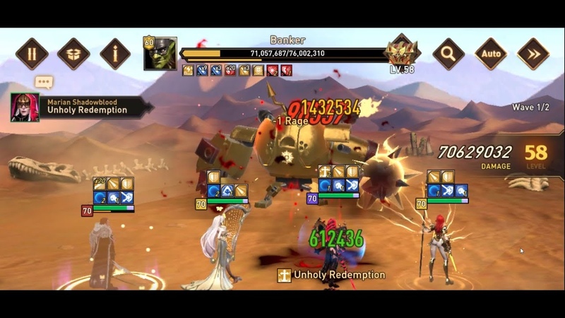 Awaken Chaos Era Guild Boss ( EFD, MSB, OPHELIA, JACOB) with