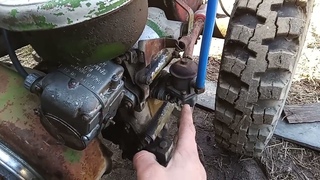 мотоблок мтз 05 , начало реанимации.