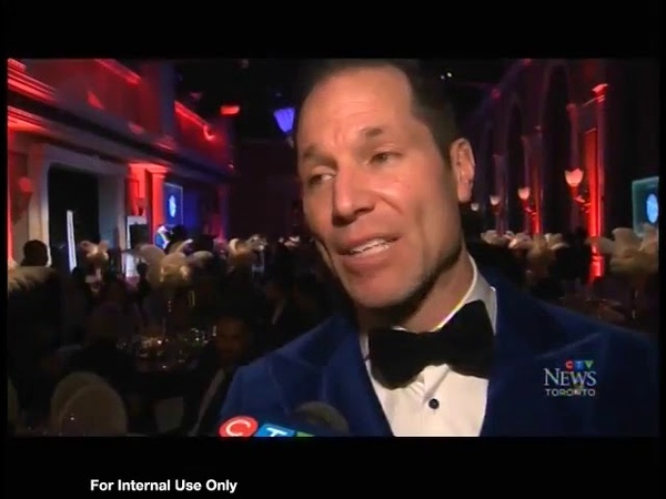 Paul Etherington and Tessa Virtue chat with CTV News at the 2020 motionball Toronto
