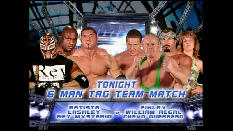 ро 10, 09, 06, Чаво Герреро (с Викки), Финли и Уильям Ригал против