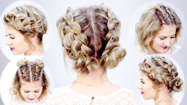 5 DOUBLE DUTCH BRAIDED HAIRSTYLES FOR SHORT HAIR,