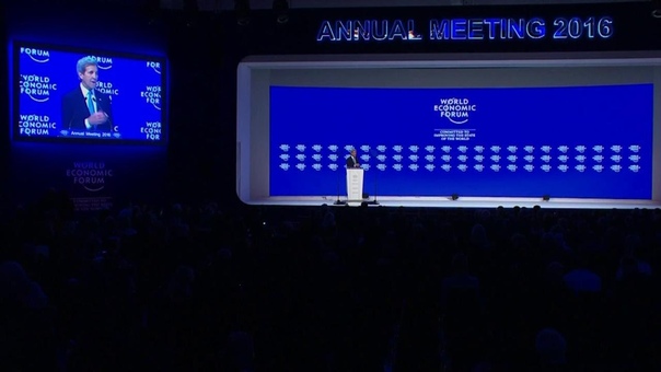 Secretary Kerry at the World Economic Forum in Davos,