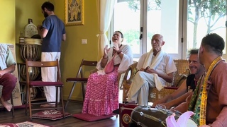 JANMASHTAMI Kirtan by Madhumati mataji, Terni, Italy