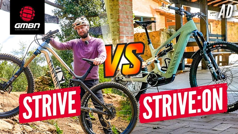 Enduro Bike Vs E Enduro Bike, The All New Canyon Strive: ON Whats The