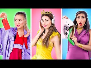 Принцессы в колледже! / Принцессы в реальной жизни