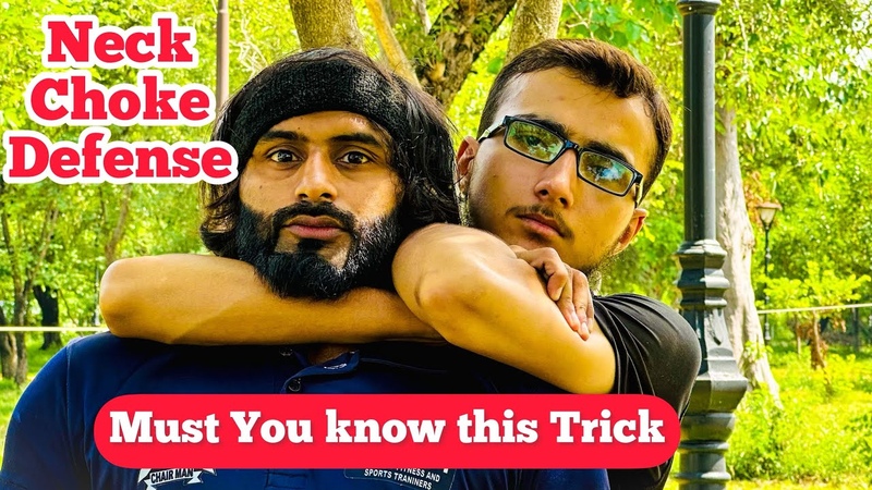SELF DEFENCE NECK CHOKE, Raja Tayyab, Road Fight Trick, How to Defend yourself,