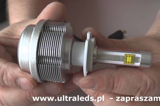 arwki H7 led jak ksenony - Zestaw LED H7 HID Ksenon.