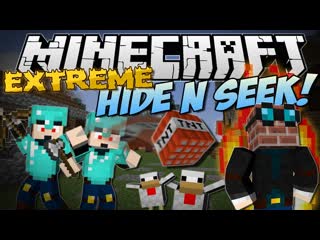 Minecraft | EXTREME HIDE N SEEK! (TNT, Chickens, Pigs, Explosions & More!) | Minigame