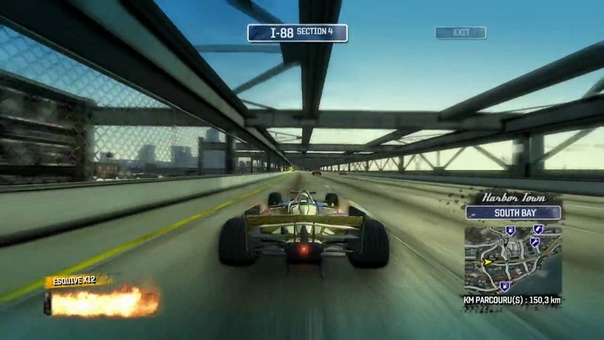 Burnout Paradise, F1 Golden Police Car,