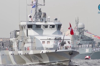 Главный военно-морской парад в Петербурге