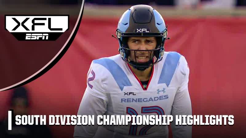 XFL Playoffs: Arlington Renegades vs. Houston Roughnecks, Full Game
