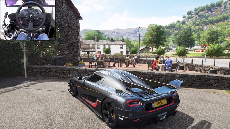 Koenigsegg One:1 Goliath Race Forza Horizon 4, Thrustmaster T300 RS