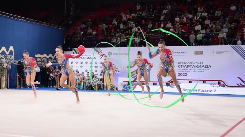 Russian National Group 2 3 ribbons 2 balls Spartakiad 2022 AA