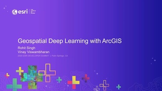 Geospatial Deep Learning with ArcGIS