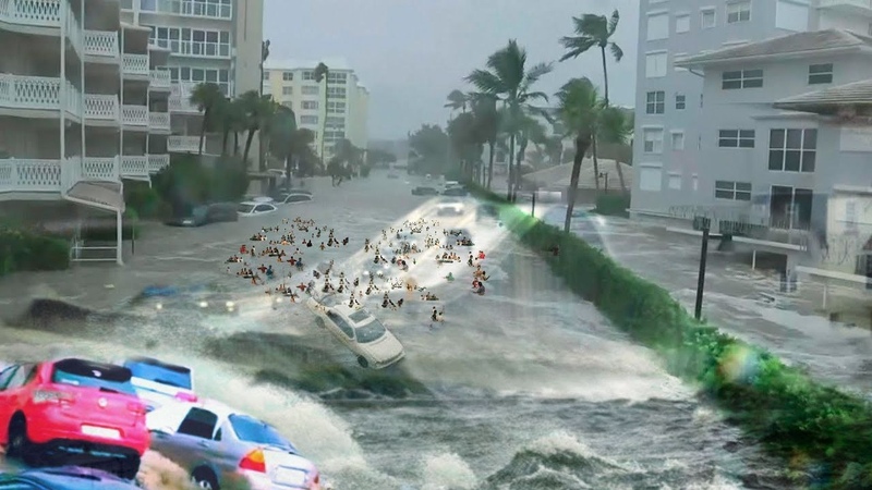 Weekend ruined, casinos closed. Flood and hail in Las Vegas,