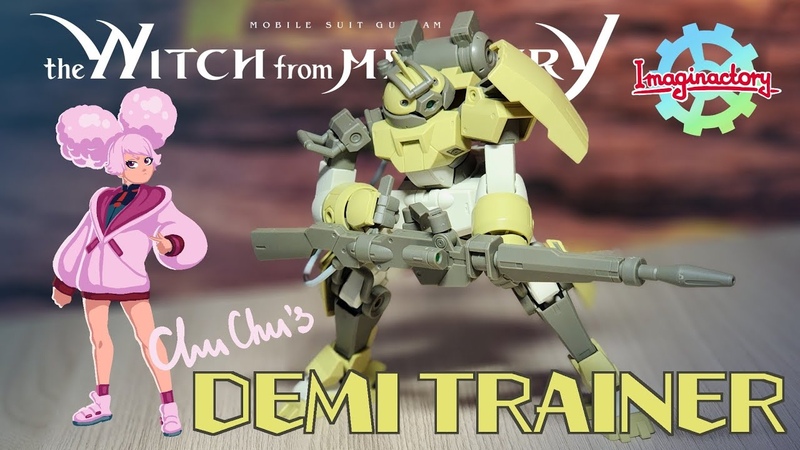ОБЗОР Модель гандам chuchus demi trainer the Witch from Mercury, gundam, gunpla,