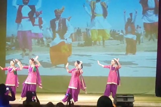 Indian Bhangra Folk - Diwali Mela 2015 (Amritsar Project Moscow)