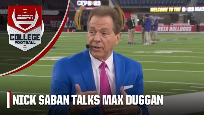 Nick Saban joins the show to talk TCU Star QB Max Duggan, College Championship