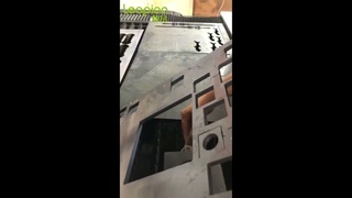Leapion LF 3015E 1kw  Fiber laser cutting machine cutting 5mm CS