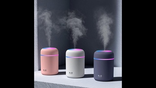 Увлажнитель воздуха аромадиффузор LED USB 300 мл H2O Humidifier (GS-64311)