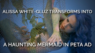 Alissa White-Gluz Transforms Into a Haunting Mermaid in PETA Ad