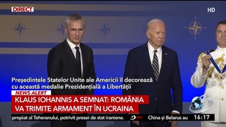 Biden laud Romnia i alte patru ri pentru donaia istoric de sisteme Patriot pentru Ucraina