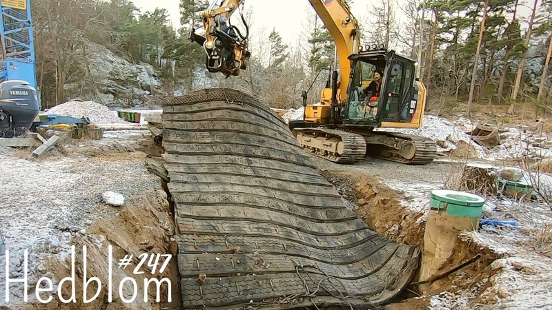 247 Rubber Mats Bedrock Cat 313 FL Engcon EC219 Real Time, Real