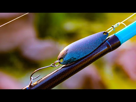 Сhameleon spoon lure , diy fishing