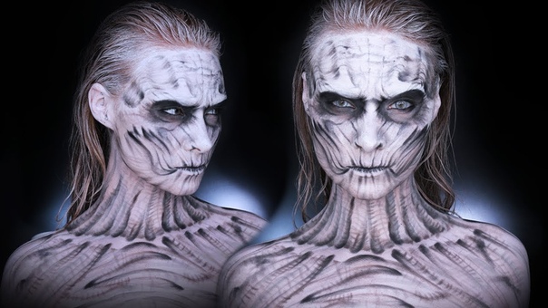 WHITE WALKER, Game of Thrones Body Paint, NO