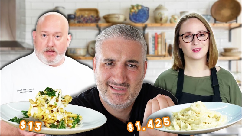 Italian Chef Reacts to Pro Chef vs Homemade Alfredo