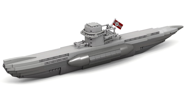 Lego WWII Type VII German U Boat