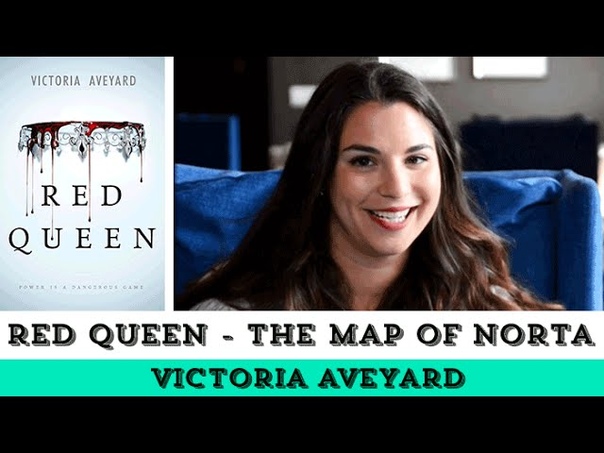 Official Kingdom of Norta Map with Victoria Aveyard, Red Queen
